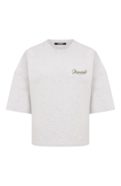Хлопковая футболка JACQUEMUS, арт. 25E251JS216, фото 1