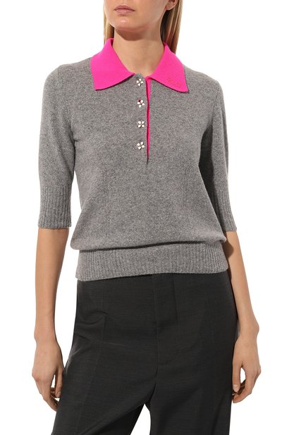 Поло из шерсти и кашемира PHILOSOPHY DI LORENZO SERAFINI, арт. V0928/0700, фото 3