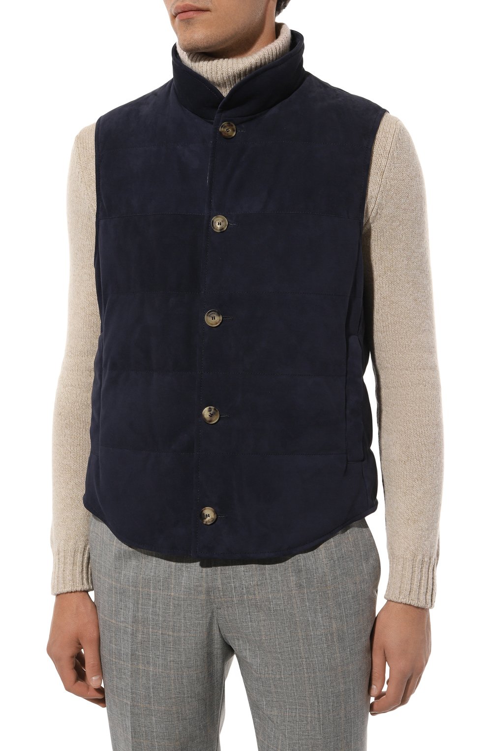 Замшевый жилет BRUNELLO CUCINELLI, арт. M0PCL1922, фото 3