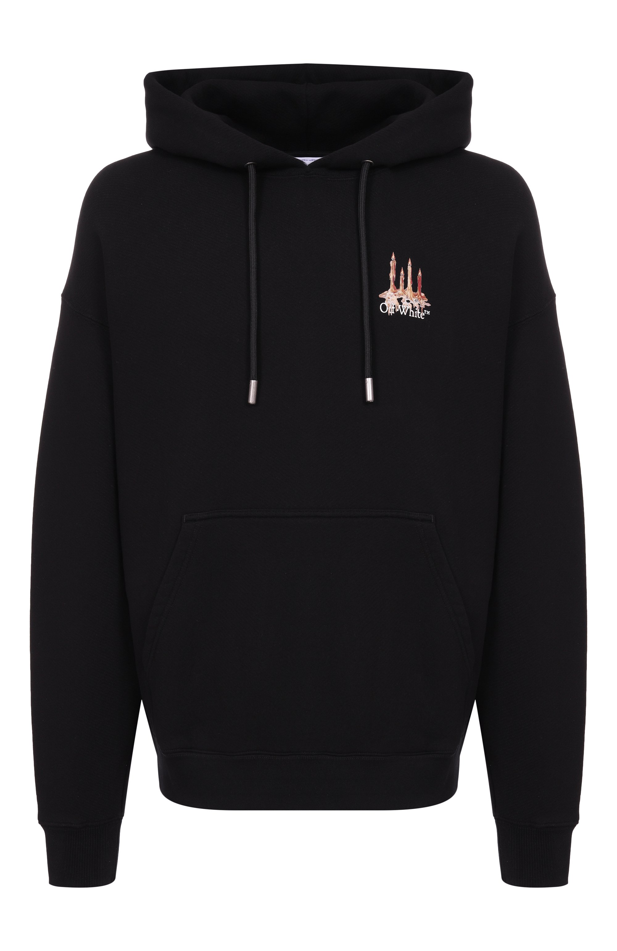 Хлопковое худи OFF-WHITE, арт. 0MBB085F25FLE002, фото 1