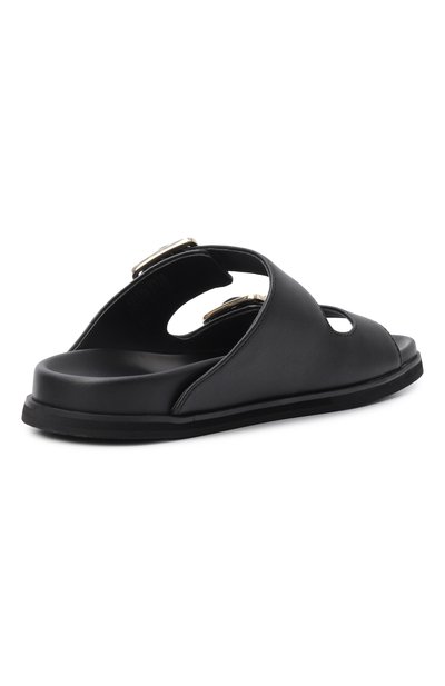 Кожаные шлепанцы BOSS, арт. 50563376, фото 5