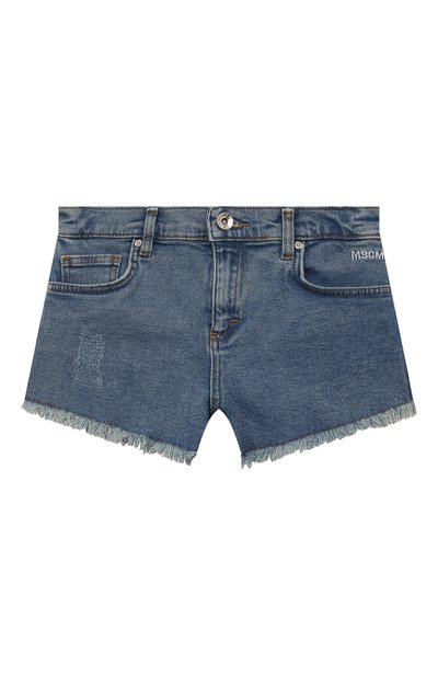 Джинсовые шорты MSGM KIDS, арт. MS028779, фото 1