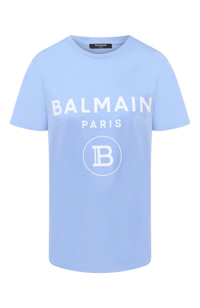 Хлопковая футболка BALMAIN, арт. UF11350/I551, фото 1
