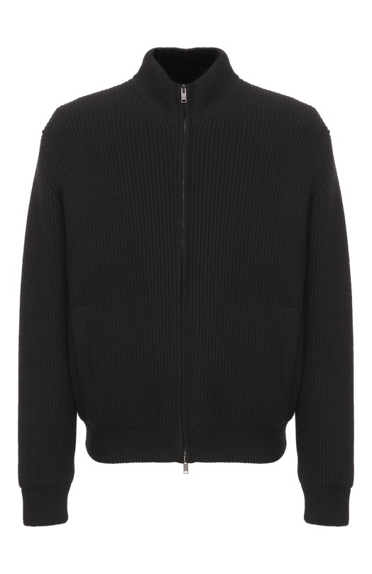 Кашемировый кардиган с подкладкой из норки MVST FTXTRECK-ES3625-3V/TR-ES3625-1 Чёрный FTXTRECK-ES3625-3V/TR-ES3625-1