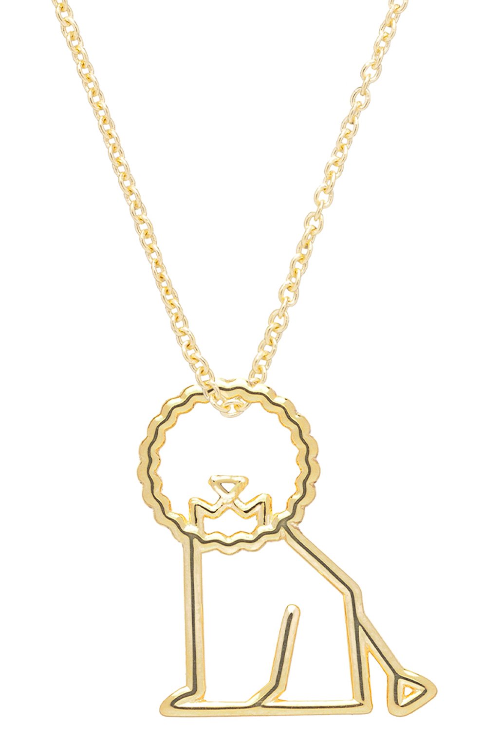 Кулон ALIITA бесцветного цвета по цене 44200 руб., арт. NRPUBF0000YG09K J1000, фото 1 Кулон ALIITA, арт. NRPUBF0000YG09K J1000, фото 1