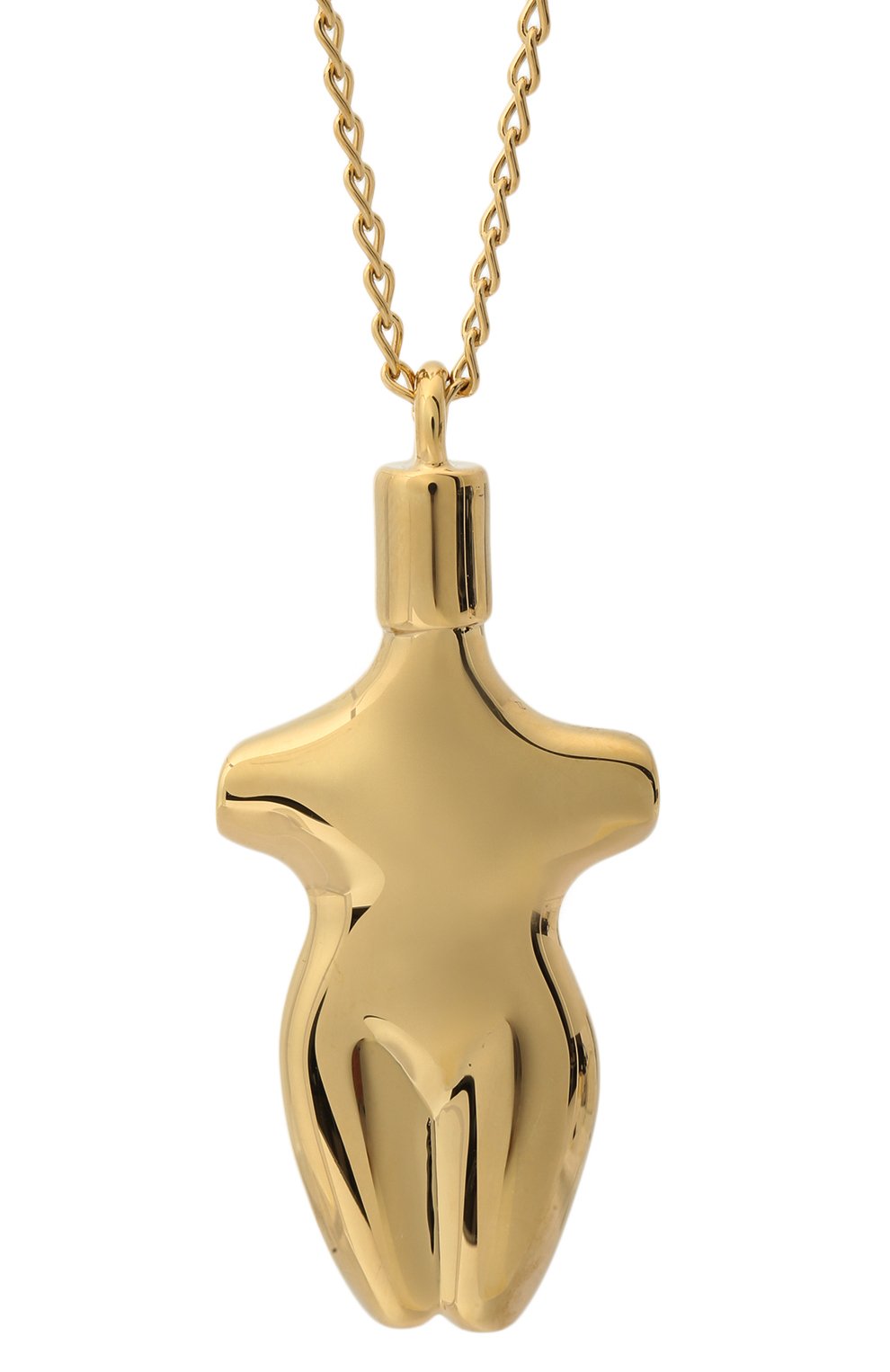 Кулон на цепочке feminities CHLOÉ золотого цвета по цене 43550 руб., арт. CHC18UF018CB7, фото 4 Кулон на цепочке feminities CHLOÉ, арт. CHC18UF018CB7, фото 4