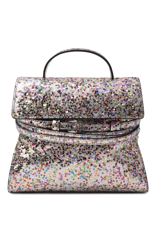 Сумка Tie Me mini Moschino MC4240PP0N/0Z1 Серебряный MC4240PP0N/0Z1