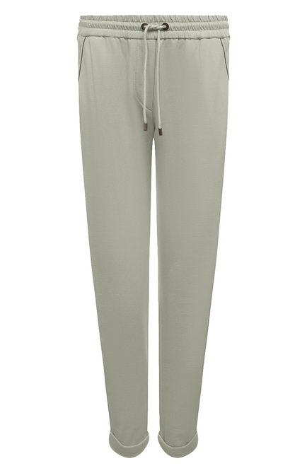 Женские хлопковые брюки BRUNELLO CUCINELLI, арт. MH827SA399