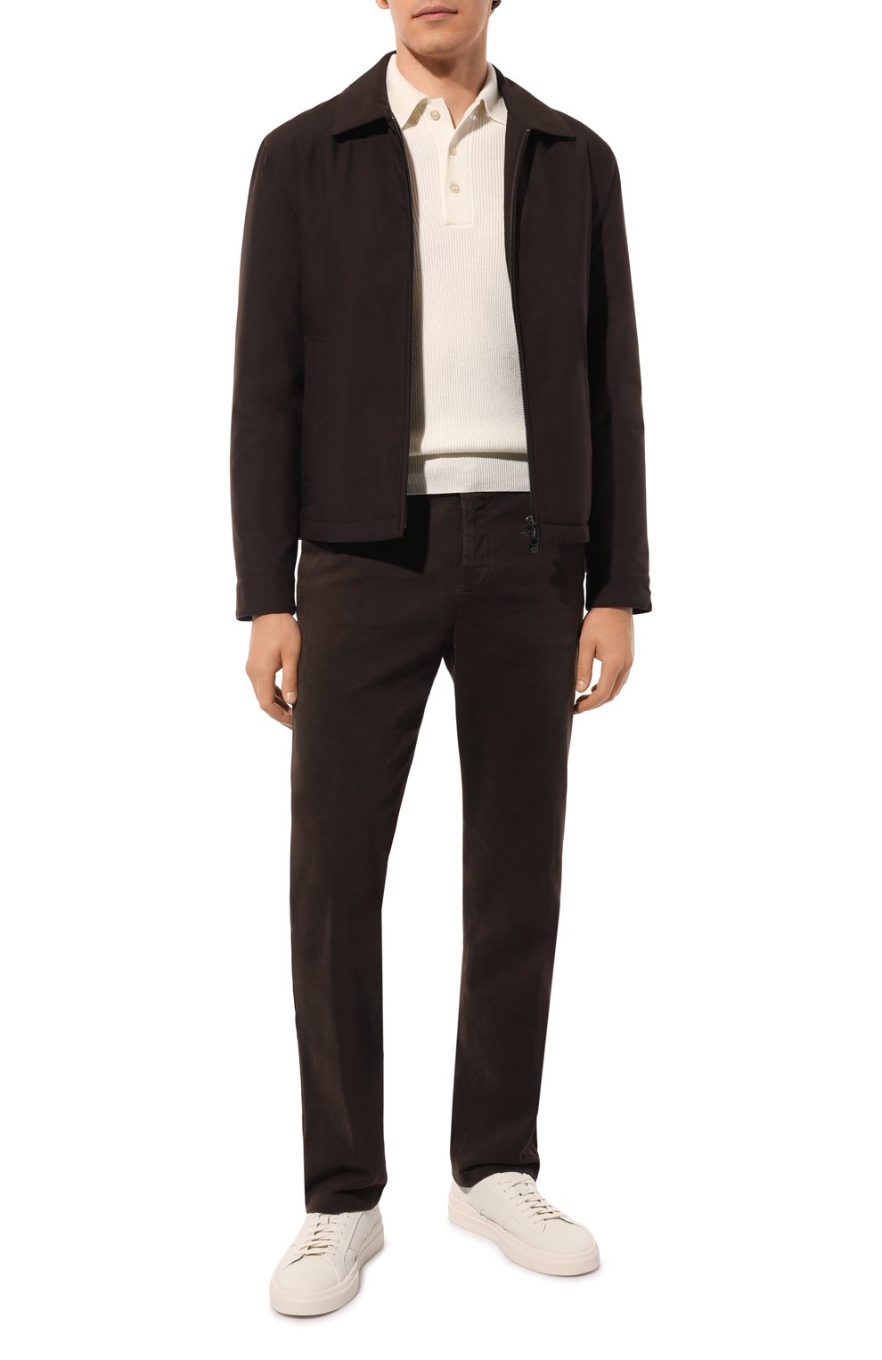 Хлопковые брюки KITON, арт. UFPPEK0100F15, фото 2