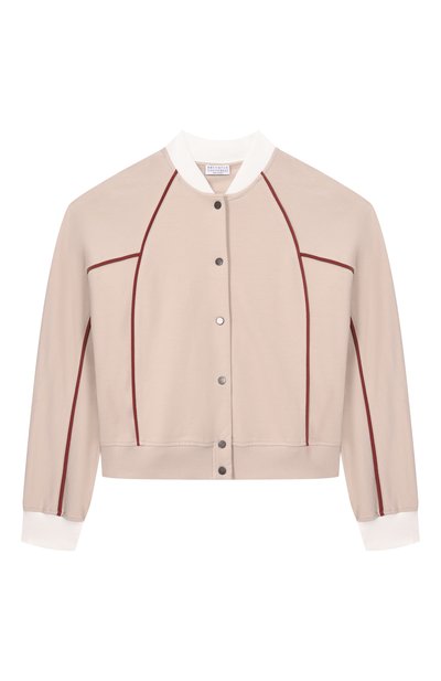 Хлопковый бомбер BRUNELLO CUCINELLI, арт. BH827E302B