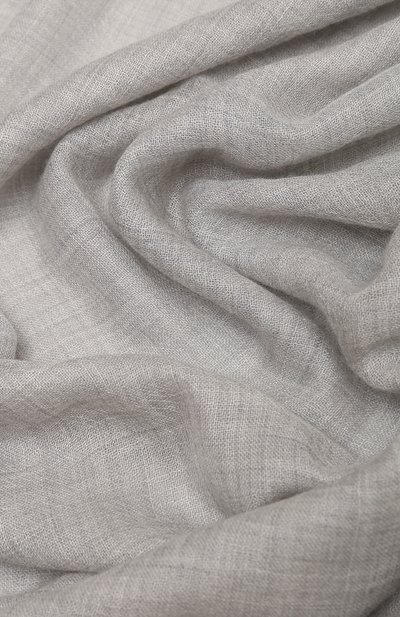 Кашемировый палантин BRUNELLO CUCINELLI серого цвета по цене 99000 руб., арт. MSC924059, фото 4 Кашемировый палантин BRUNELLO CUCINELLI, арт. MSC924059, фото 4