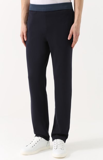 Хлопковые спортивные брюки прямого кроя BRIONI, арт. UJ4D/P3607, фото 3