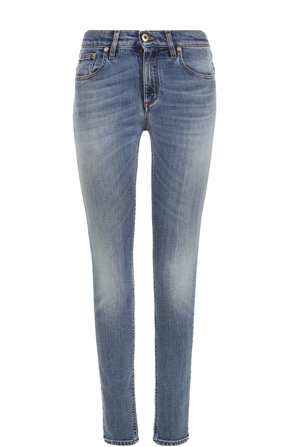 Джинсы-скинни с потертостями ROBERTO CAVALLI, арт. FQJ232/DS002, фото 1