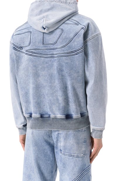 Джинсовое худи DIESEL, арт. A16259/0ABCN, фото 4