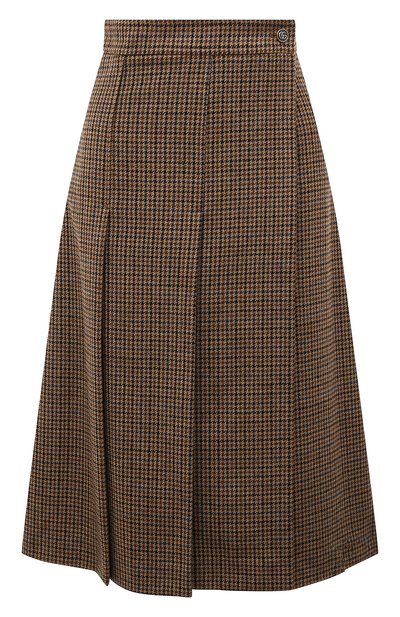 Шерстяная юбка GUCCI, арт. 633219 ZAFAW, фото 1