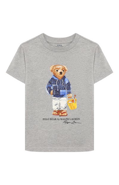 Хлопковая футболка POLO RALPH LAUREN, арт. 323777150, фото 1