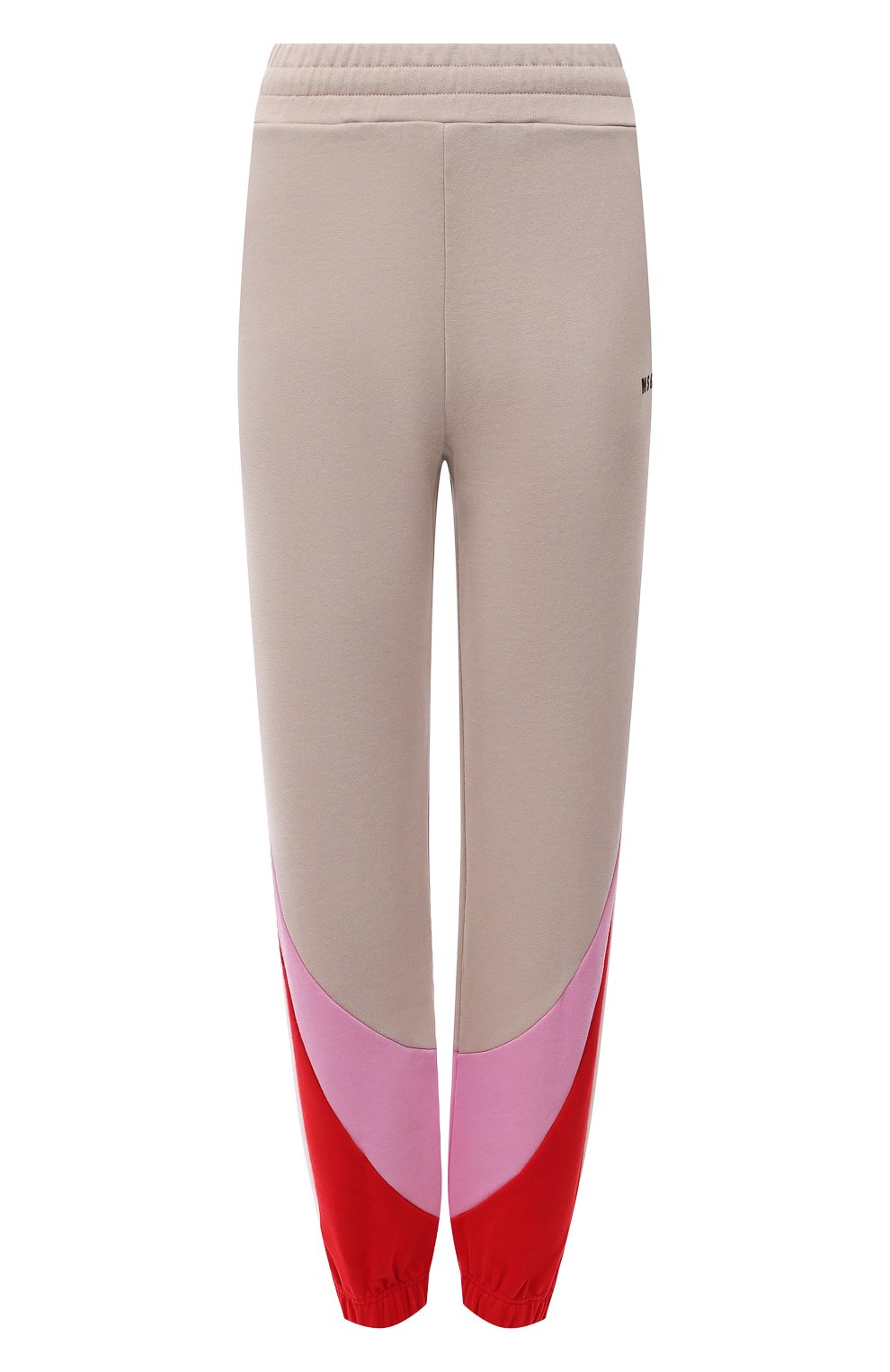  Хлопковые джоггеры MSGM, арт. 3141MDP64 217799, фото 1