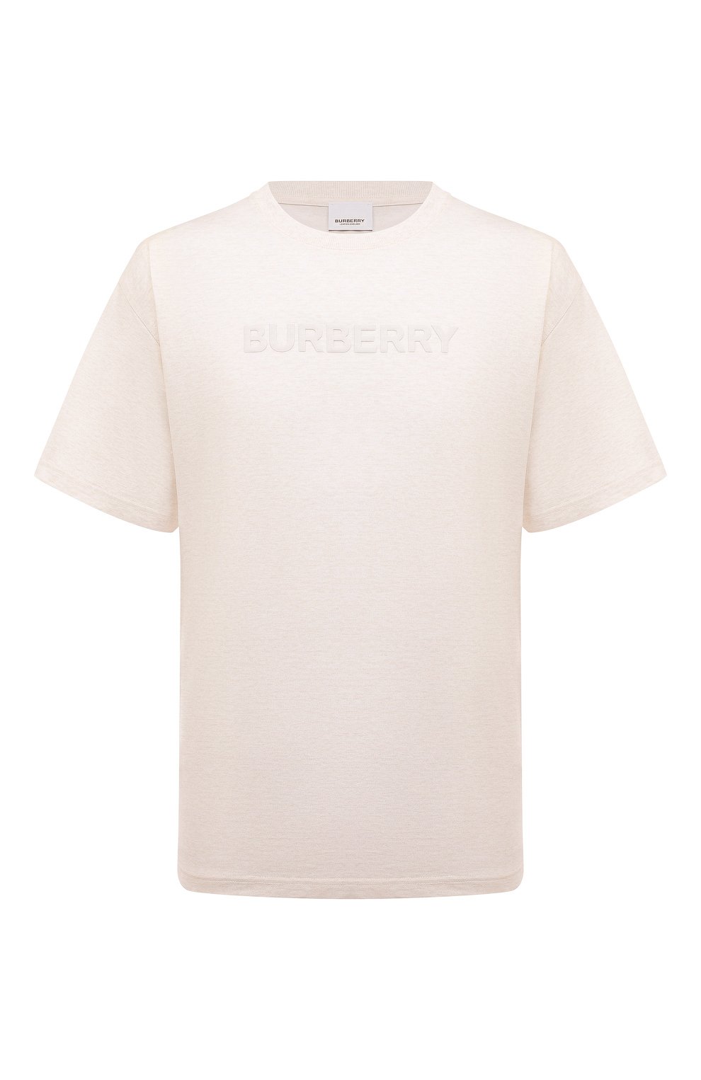Хлопковая футболка BURBERRY, арт. 8068709, фото 1