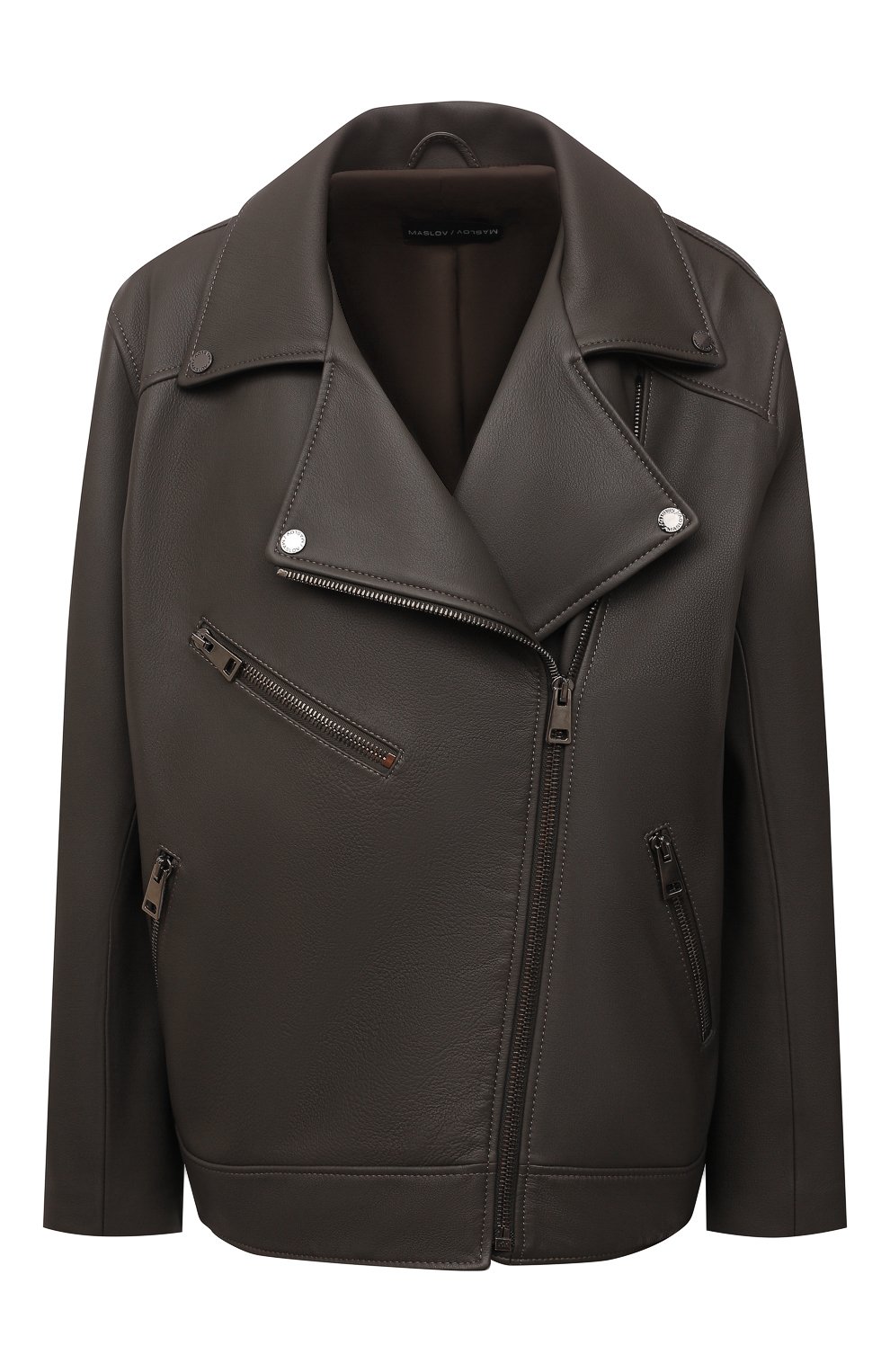 Кожаная куртка MASLOV, арт. SMW101, фото 1