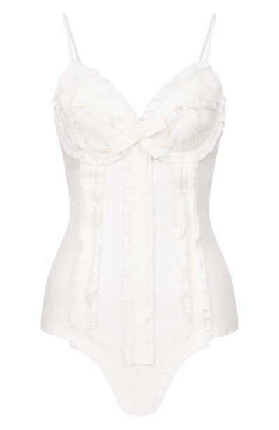 Женский льняное боди SHUSHU/TONG, арт. FSDFT005/ZEP401