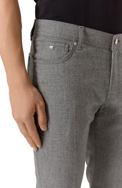 Брюки из шерсти и кашемира MARCO PESCAROLO, арт. NERAN0M/5229, фото 5