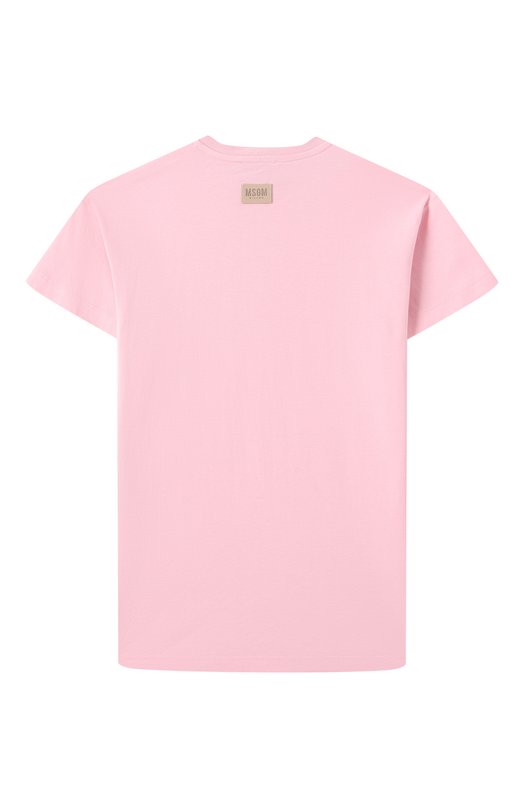 

Хлопковое платье MSGM kids, Розовый