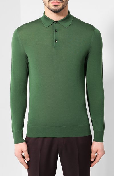 Шерстяное поло с длинными рукавами ZEGNA, арт. URM00/132, фото 3