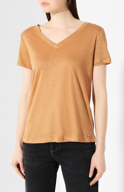 Льняная футболка MAX AND MOI, арт. E20T0KY0, фото 3