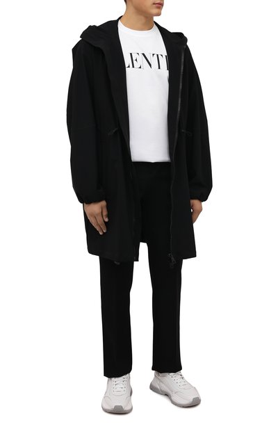 Хлопковая футболка VALENTINO, арт. WV0MG10W7SS, фото 2