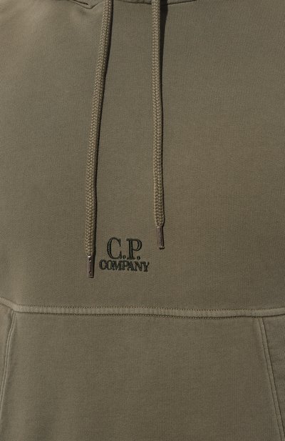 Хлопковое худи C.P. COMPANY, арт. 14CMSS137B-005398R, фото 5