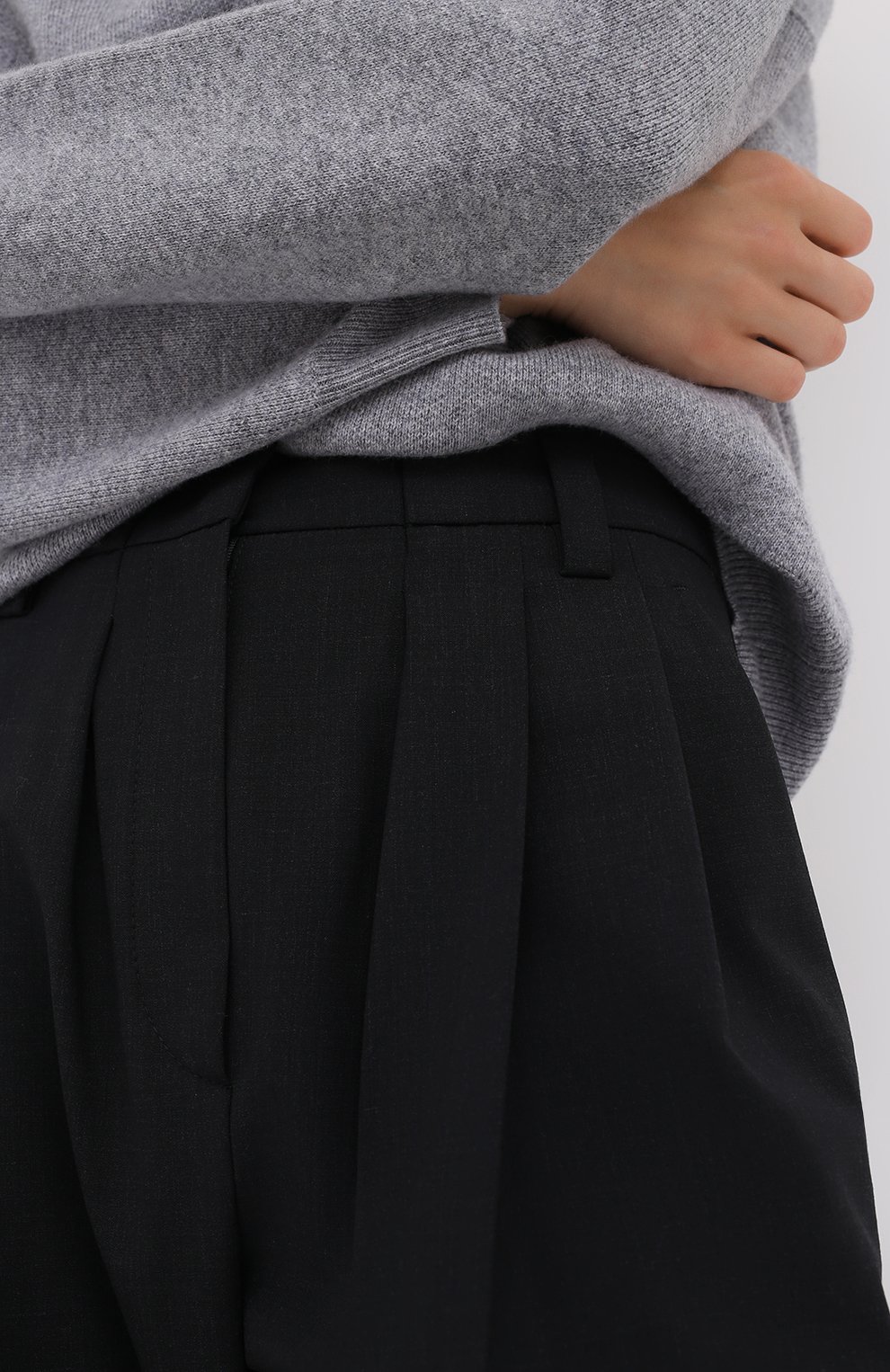 Шерстяные брюки BRUNELLO CUCINELLI, арт. MPW07P7355, фото 5