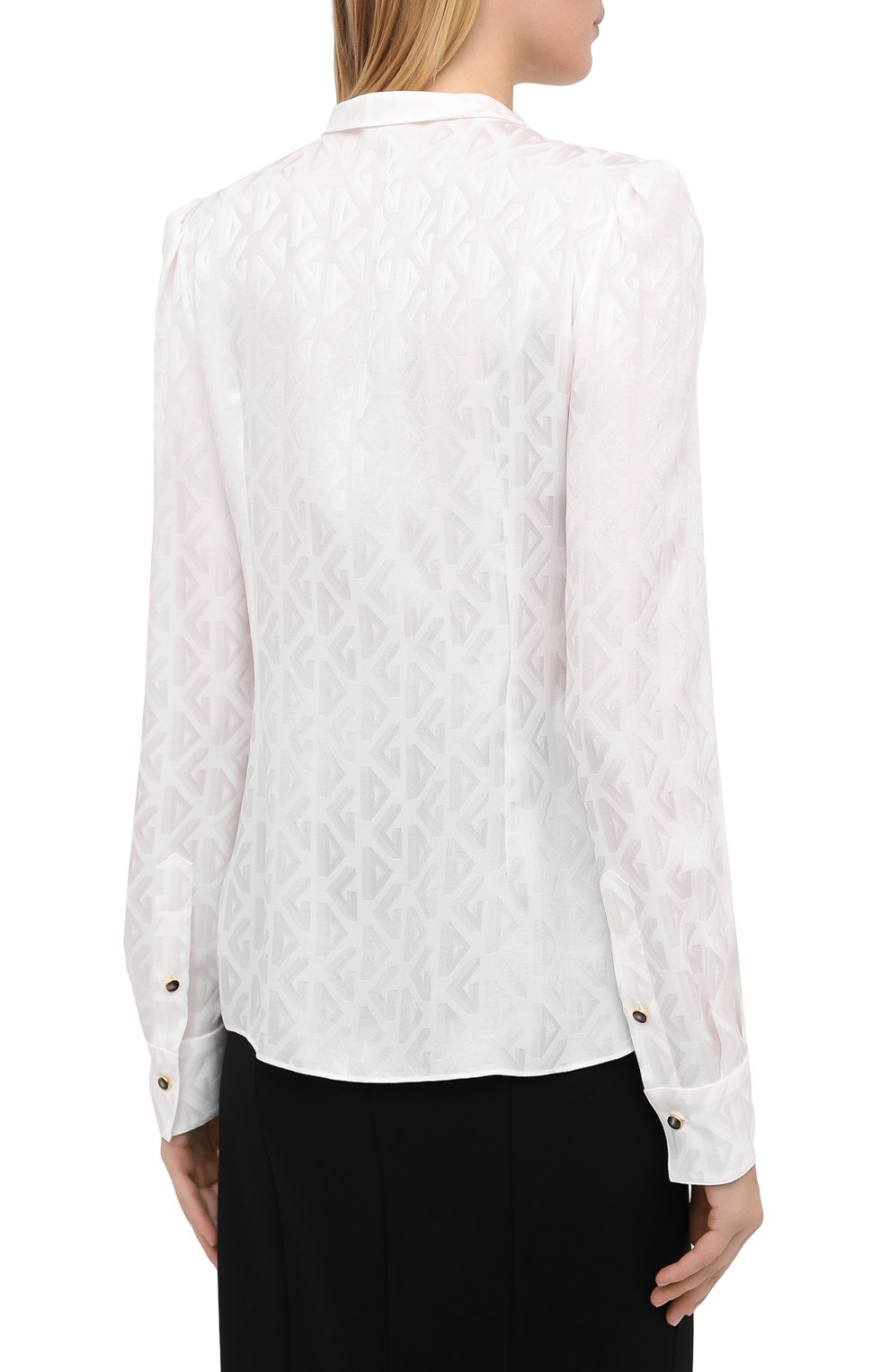 Шелковая блузка DOLCE & GABBANA, арт. F5I11T/FJ1IB, фото 4