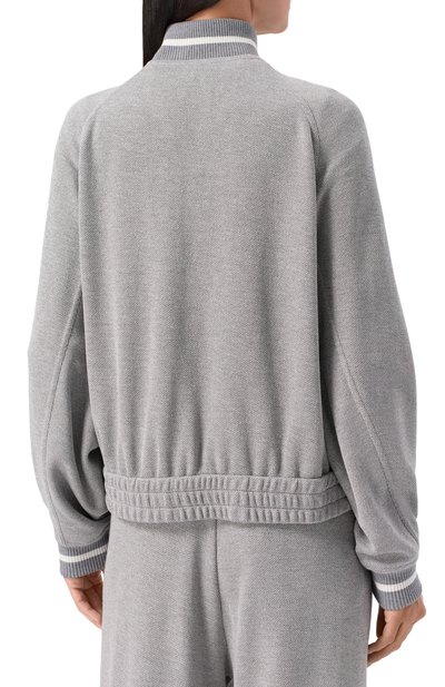 Толстовка из вискозы и хлопка BRUNELLO CUCINELLI, арт. MP930SN906, фото 4