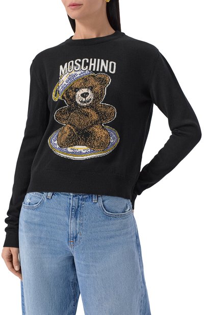 Шерстяной пуловер MOSCHINO, арт. A0936/5500, фото 3