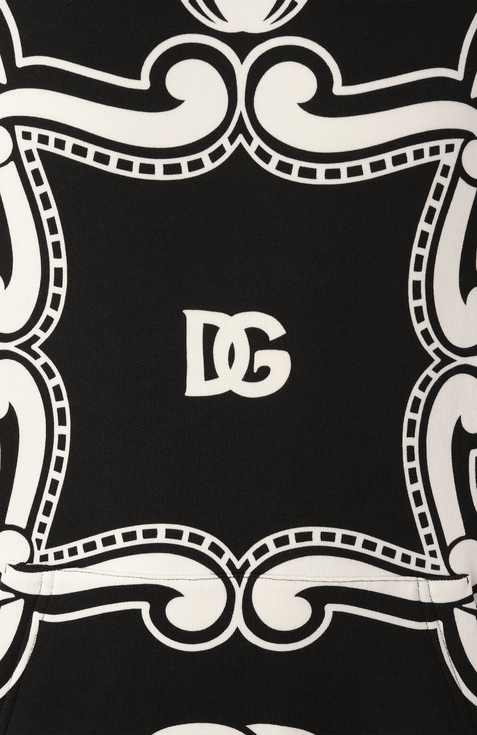 Хлопковое худи DOLCE & GABBANA, арт. G9BKTT/II7FQ, фото 6