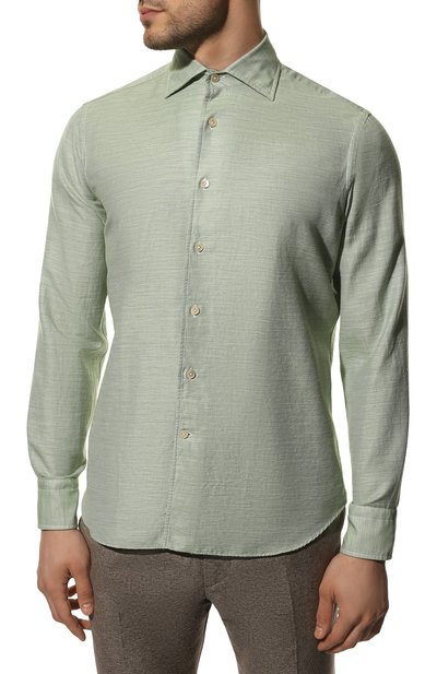 Хлопковая рубашка ALESSANDRO GHERARDI, арт. D0UBLEL/6897, фото 3