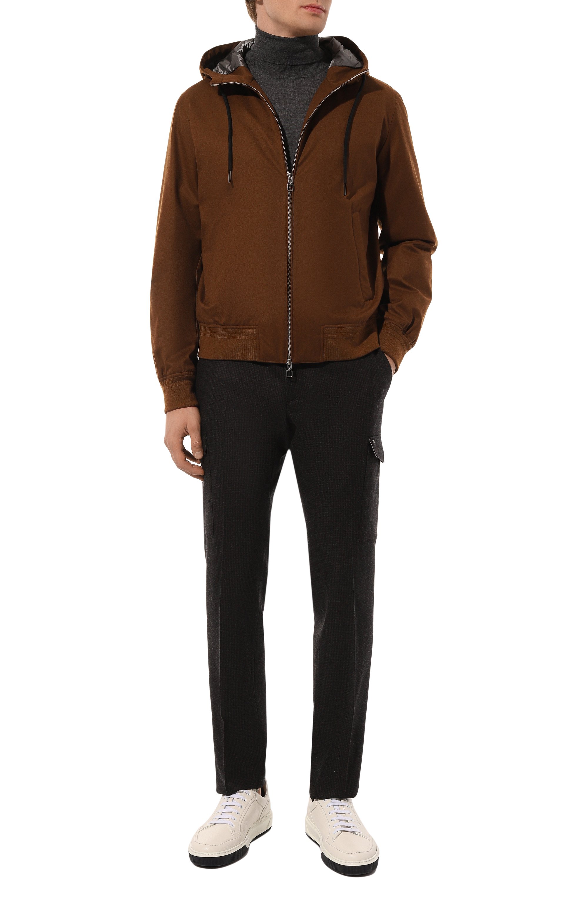 Шерстяные брюки-карго STEFANO RICCI, арт. M1T4300040/W0011R, фото 2