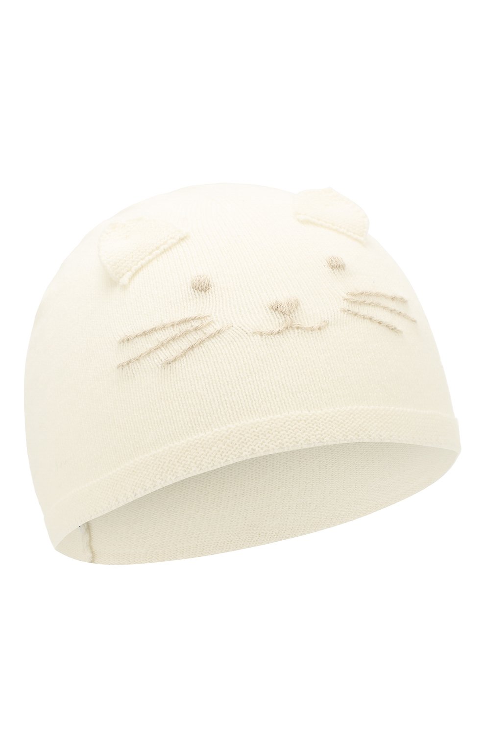 Комплект из шапки и варежек TARTINE ET CHOCOLAT бежевого цвета по цене 8250 руб., арт. TP90021, фото 2 Комплект из шапки и варежек TARTINE ET CHOCOLAT, арт. TP90021, фото 2