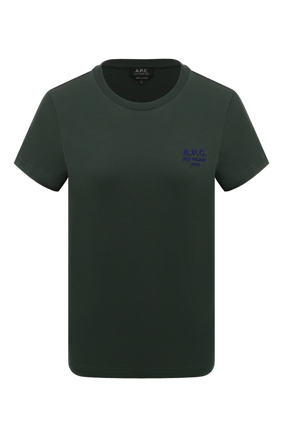 Хлопковая футболка A.P.C., арт. C0EZCF26848KAG, фото 1