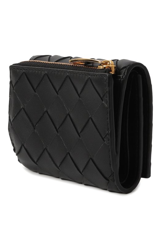 Кожаное портмоне Bottega Veneta 690568/V3UH2 Чёрный  690568/V3UH2 Фото 2
