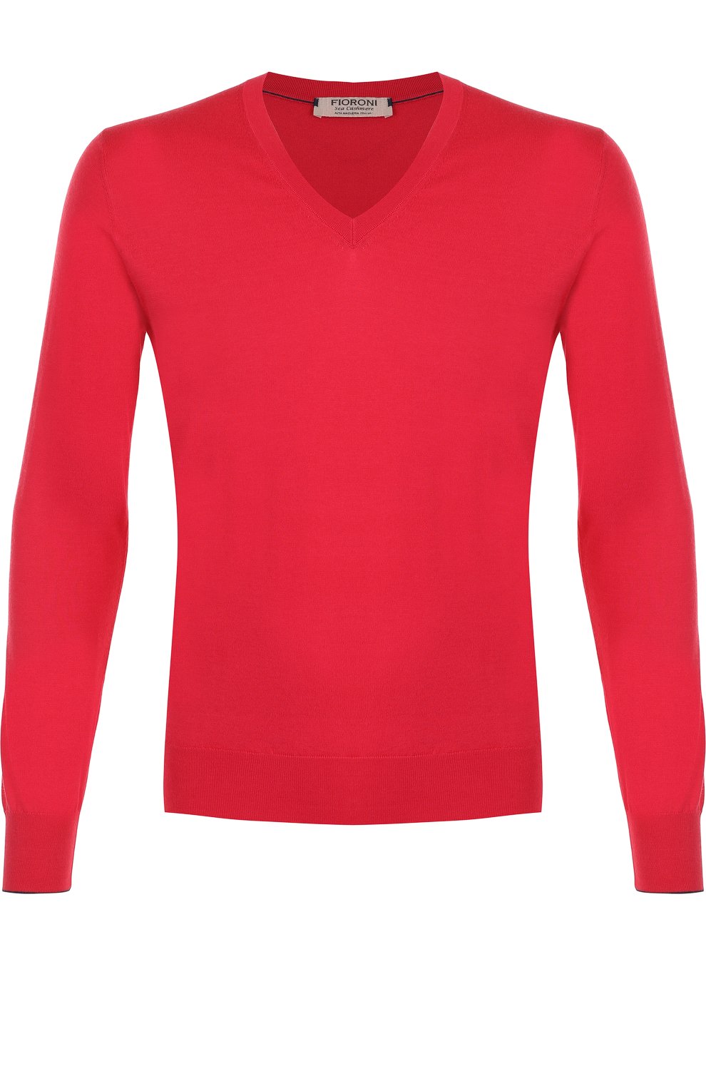 Пуловер тонкой вязки из смеси хлопка и кашемира FIORONI, арт. M14609B1, фото 1