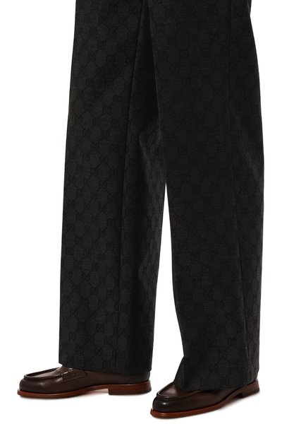 Кожаные пенни-лоферы SANTONI, арт. WUQG59462BJ2NLGA, фото 3