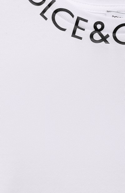 Хлопковая футболка DOLCE & GABBANA, арт. L4JTEY/G7IJ6/2-6, фото 3