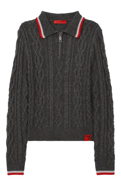 Свитер MAX&CO темно-серого цвета по цене 19850 руб., арт. MX0236-MX00S, фото 1 Свитер MAX&CO, арт. MX0236-MX00S, фото 1