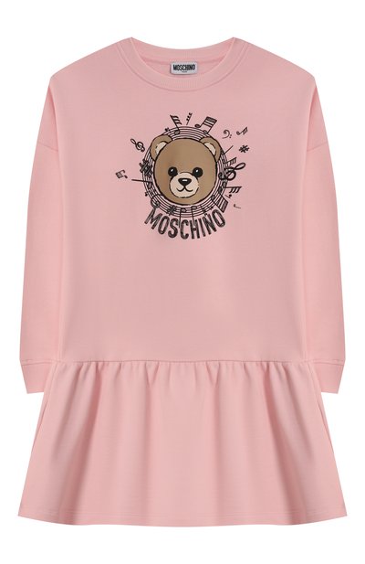 Хлопковое платье MOSCHINO, арт. HDV0GS/LCA23/10-14