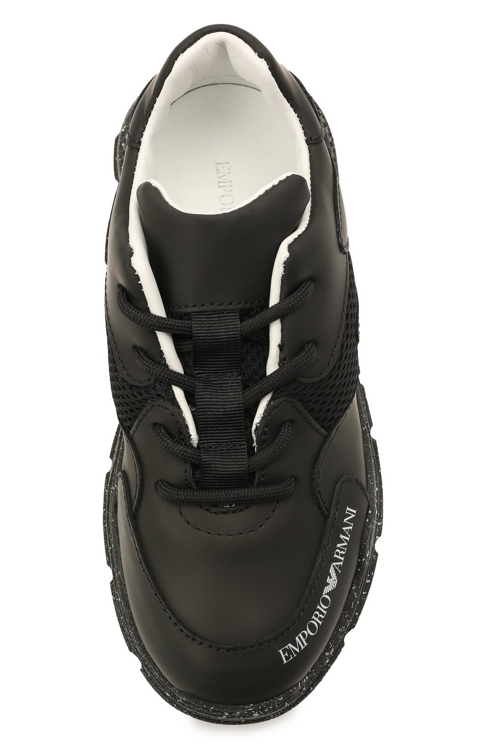 Кожаные кроссовки EMPORIO ARMANI, арт. XYX008/X0I56/28-34, фото 4