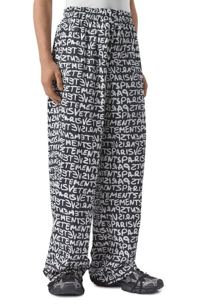 Хлопковые брюки VETEMENTS, арт. UE64PA240BW, фото 3