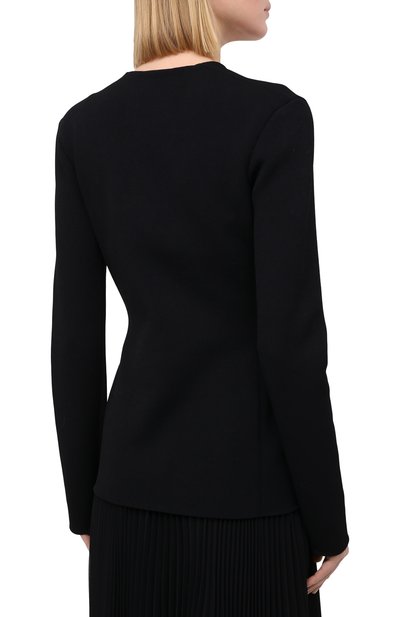 Кардиган из шерсти и вискозы JIL SANDER, арт. JSPR754083-WRY39038, фото 5