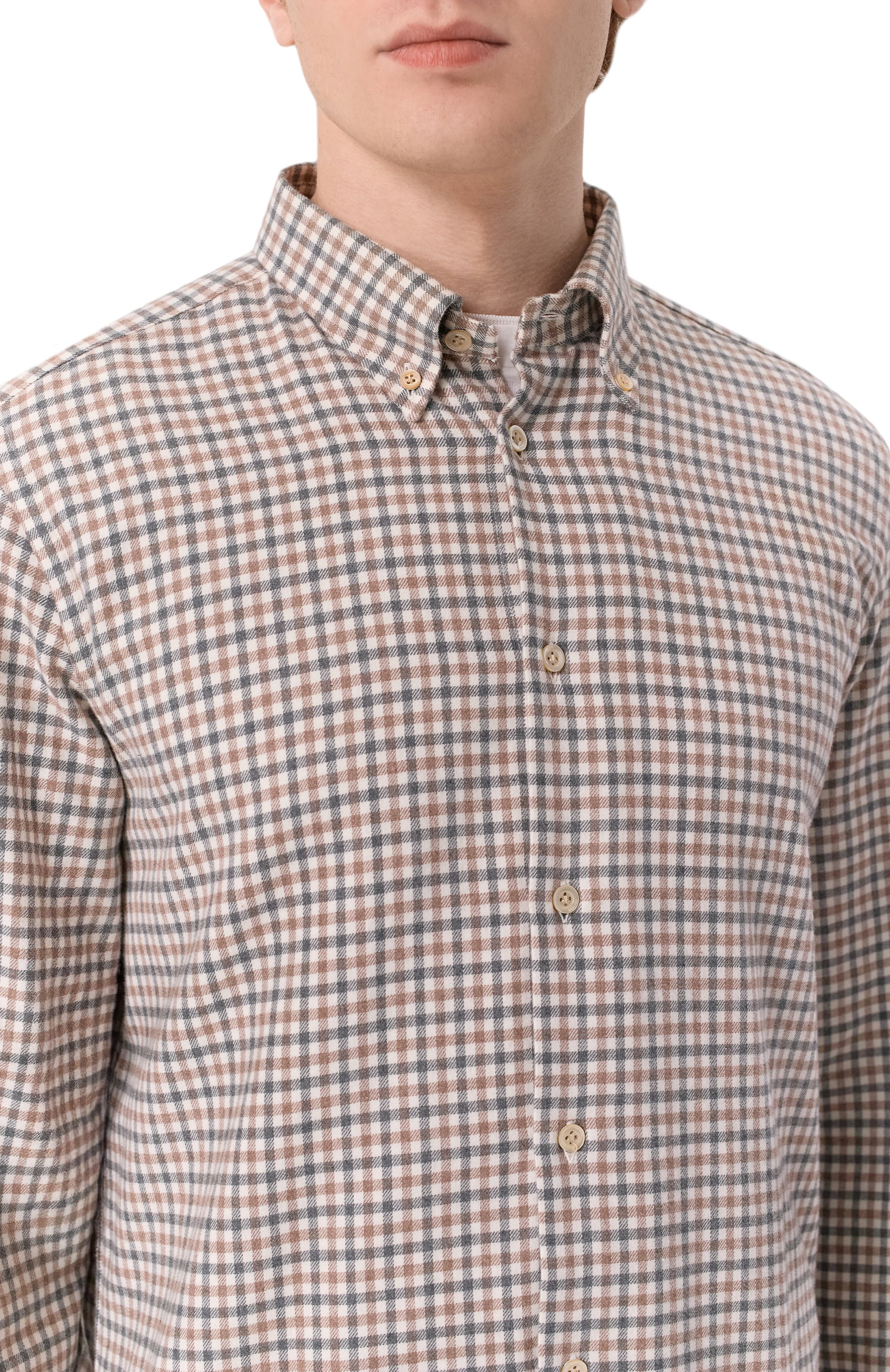 Хлопковая рубашка BOGLIOLI, арт. 620/FB5854, фото 5