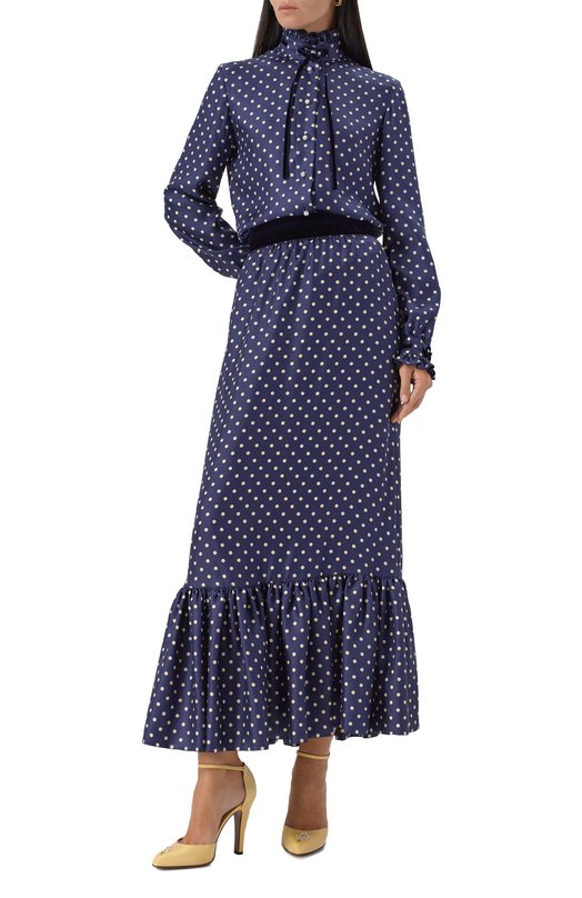 Текстильные туфли Hi Dolly 105 Valentino 7W2S0MI2/ZBN Жёлтый  7W2S0MI2/ZBN Фото 3